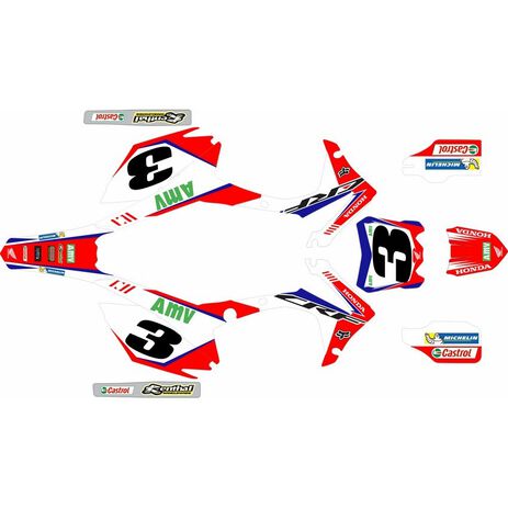 _Full Sticker Kit Honda CRF 250 R 14-17 CRF 450 R 13-16 Oscar Lanza | SK-HCRF25144513OSL-P | Greenland MX_