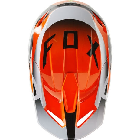 _Fox V1 Leed Helmet Orange Fluo | 29657-824 | Greenland MX_