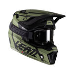 _Leatt Moto 7.5 V22 Helmet with Goggles Green | LB1022010140-P | Greenland MX_