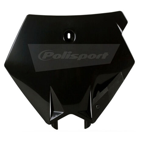 _Polisport KTM SX/SXF 03-06  front plate black | 8660900001 | Greenland MX_