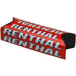 _Renthal Fat Bar Team Issue Square Handlebar Pad Red | P274-P | Greenland MX_