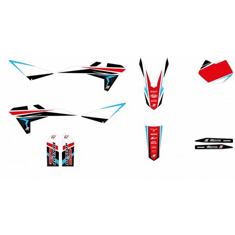 _Blackbird Graphic Kit Dream 4 Fantic END-SM 50/125 4T 17-22 | 2F01N | Greenland MX_