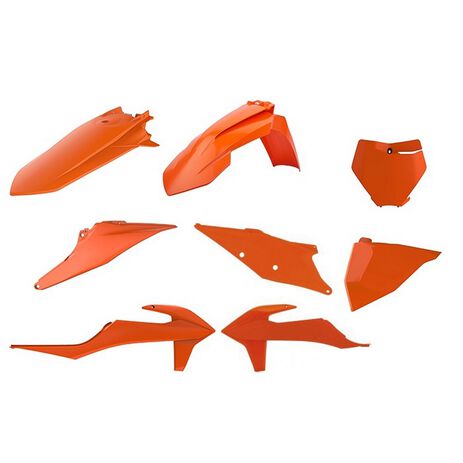 _Polisport KTM SX/SX-F 19-22 Plastic Kit Orange 16 | 90811-P | Greenland MX_