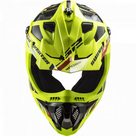 _LS2 MX700 Subverter EVO Stomp Helmet Yellow/Black | 467003054XS-P | Greenland MX_