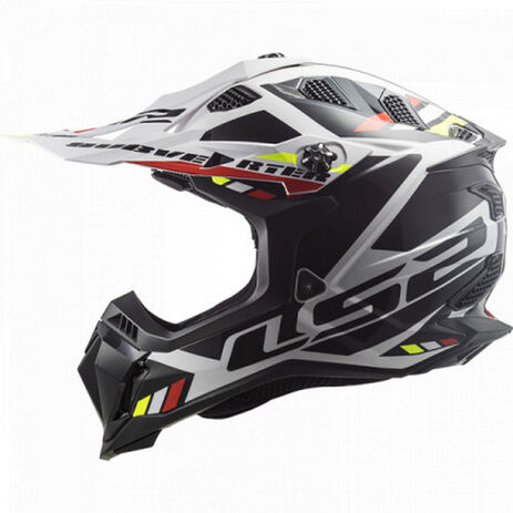 _LS2 MX700 Subverter EVO Stomp Helmet White/Black | 467003002XS-P | Greenland MX_