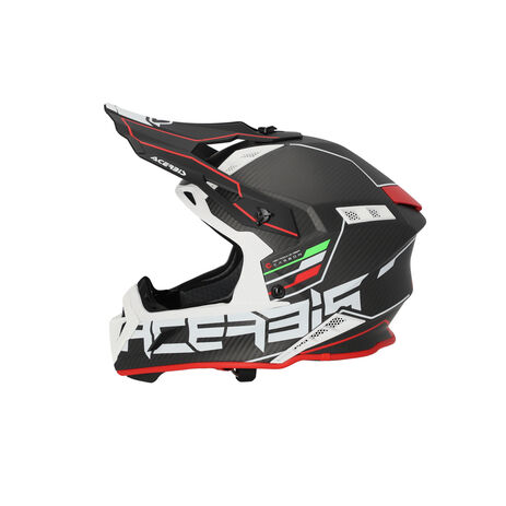 _Acerbis Steel Carbon Helmet Black/Red | 0025047.323-P | Greenland MX_