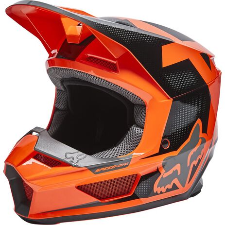 _Fox V1 Dier Helmet Orange Fluo | 28360-824 | Greenland MX_
