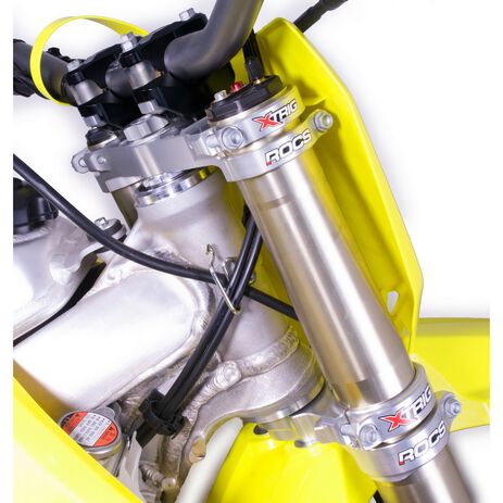 _XTRIG ROCS Triple Clamp Suzuki RMZ 250 16-18 RMZ 450 13-17 (Offset 21.5mm) | 40405004 | Greenland MX_