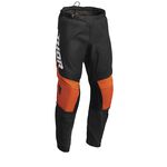 _Thor Sector Chev Youth Pants Gray/Orange | 29032025-P | Greenland MX_