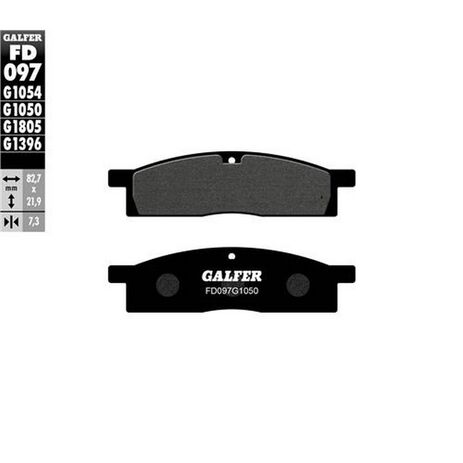 _Galfer Yamaha YZ 65 18-.. YZ 85 03-.. Semi Metal Front Brake Pads | FD097G1050 | Greenland MX_