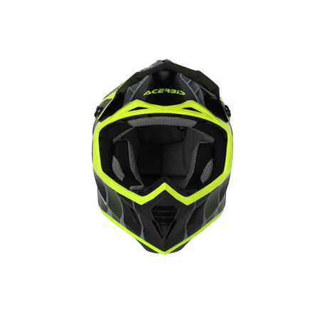 _Acerbis X-Track 22-06 Helmet Black/Fluo Yellow | 0025032.457-P | Greenland MX_