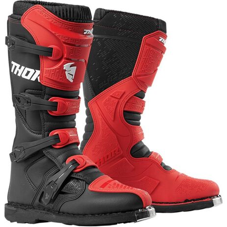 _Thor Blitz XP Youth Boots Red/Black | 3411-0524-P | Greenland MX_