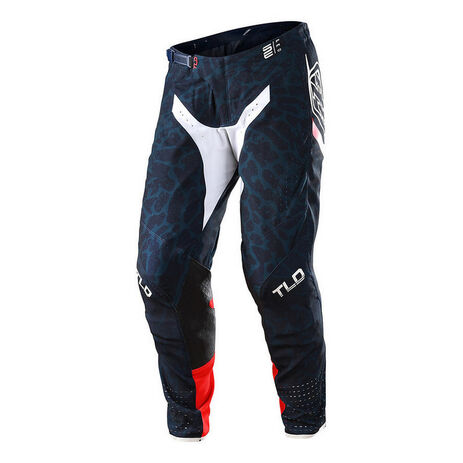 _Troy Lee Designs PRO Fractura Pants Navy/Red | 201331002-P | Greenland MX_
