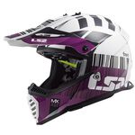_LS2 MX437 Fast EVO XCode Gloss Helmet | 404373775 | Greenland MX_