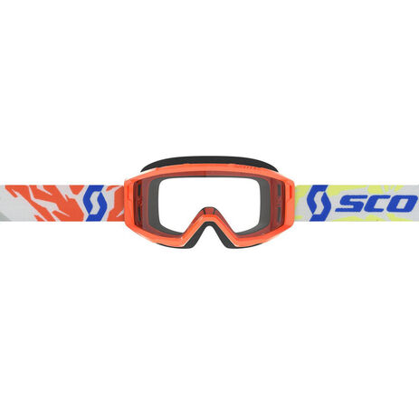_Scott Primal Youth Goggles Clear Leans Orange | 4030260036043-P | Greenland MX_
