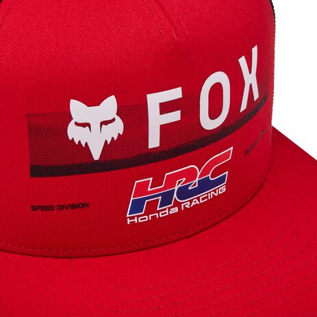_Fox x Honda Snapback Hat | 32253-122-OS-P | Greenland MX_
