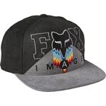 _Fox Relm Snapback Hat Black | 28340-001-OS-P | Greenland MX_