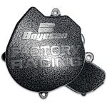 _Boyesen Ignition Cover Factory Racing KTM SX-F 250 06-10 Black/Silver | BY-SC-44-P | Greenland MX_