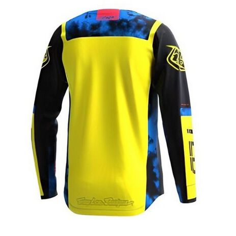 _Troy Lee Designs GP Air Astro Jersey Black/Yellow | 307106023-P | Greenland MX_