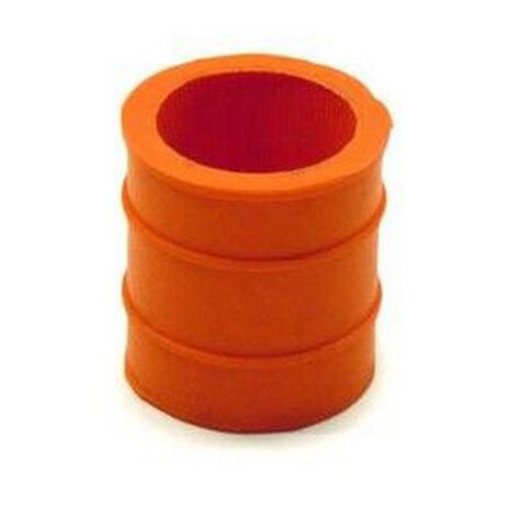 _Gnerik rubber muffler connecting pipe 2 strokes orange | GK-R8021OR-P | Greenland MX_