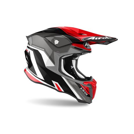 _Airoh Twist 2.0 Shaken Helmet Red | TW2SH55 | Greenland MX_