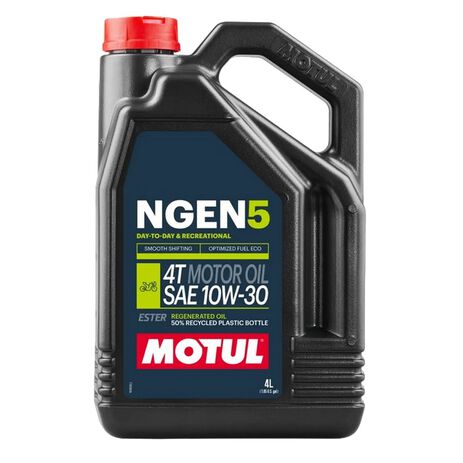 _Motul Oil NGEN 5 Sustainable 10W30 4T 4 L | MT-111828 | Greenland MX_