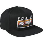 _Fox Pro Circuit SB Snapback Hat Black | 28342-001-OS-P | Greenland MX_