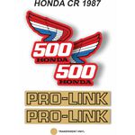 _OEM Sticker Kit Honda CR 500 R 1987 | VK-HONDCR500R87 | Greenland MX_
