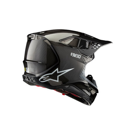 _Alpinestars Supertech M10 Solid Helmet Glossy Black | 8300123-1188-P | Greenland MX_