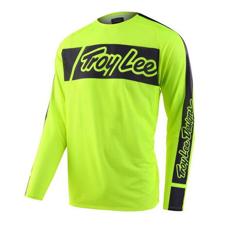 _Troy Lee Designs SE PRO Air Vox Jersey Fluo Yellow | 355892052-P | Greenland MX_
