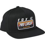 _Fox Pro Circuit Youth Snapback Hat Black | 28451-001-OS-P | Greenland MX_