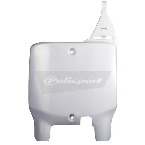 _Polisport RM 125-250 99-00 front plate white | 8667000001 | Greenland MX_