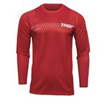 Thor Sector Minimal Youth Jersey Red XXS, , hi-res