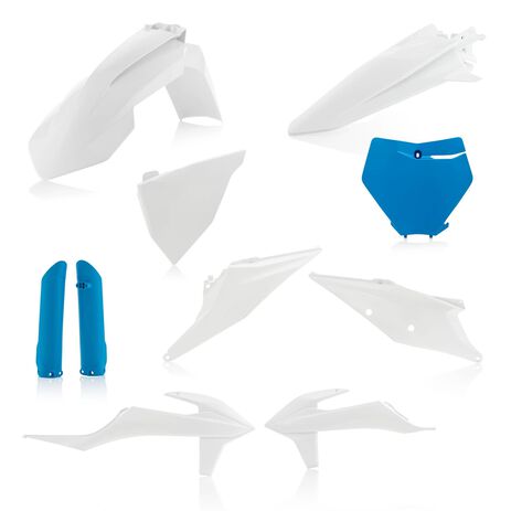 _Acerbis KTM SX/SX-F 19-.. Plastic Full Kit White/Blue | 0023479.232-P | Greenland MX_