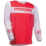 _Moose Racing Qualifier Jersey Red/White | 29106645-P | Greenland MX_