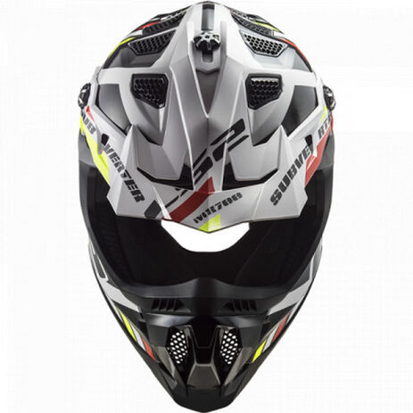 _LS2 MX700 Subverter EVO Stomp Helmet White/Black | 467003002XS-P | Greenland MX_