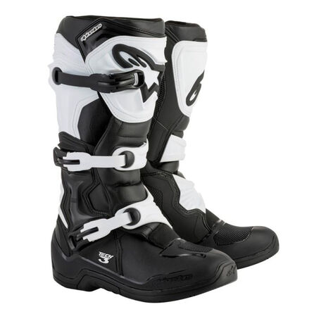 _Alpinestars Tech 3 Boots Black/White | 2013018-12-P | Greenland MX_