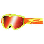 _Pro Grip 3201 FL Atzaki Goggles Mirror Yellow/Orange | GPG-3201FLYL-P | Greenland MX_