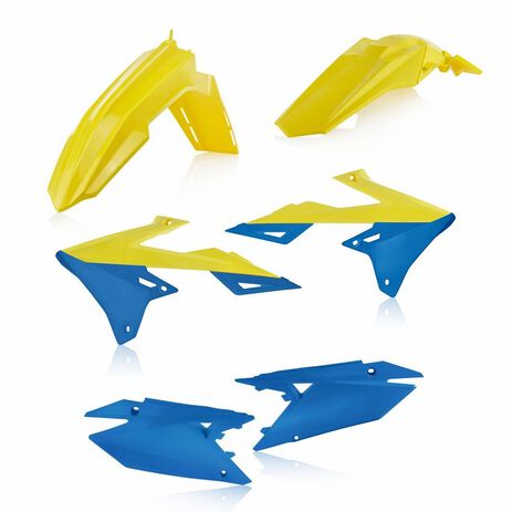 _Acerbis Suzuki RMZ 250 19 Plastic Kit Ocean Blue/Yellow | 0023624.274-P | Greenland MX_