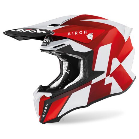 _Airoh Twist 2.0 Lift Helmet Red | TW2LF55 | Greenland MX_
