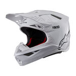 _Alpinestars Supertech M10 Solid Helmet White | 8300123-2180-P | Greenland MX_