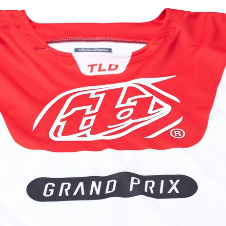 _Troy Lee Designs GP Pro Blends Youth Jersey White/Red | 379027001-P | Greenland MX_