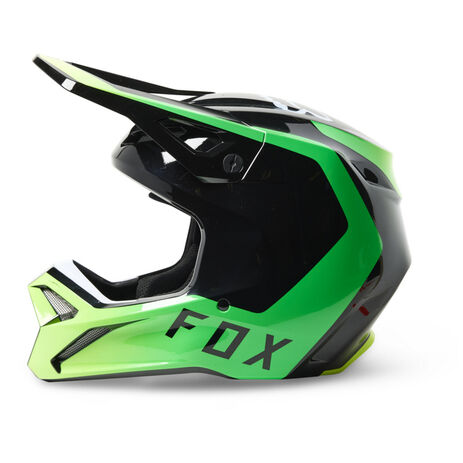 _Fox V1 DPTH Helmet Black | 29665-001 | Greenland MX_