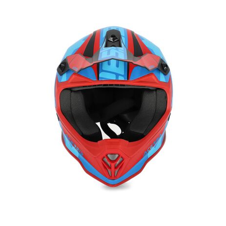 _Acerbis Steel Junior Helmet Red/Blue | 0023425.344 | Greenland MX_