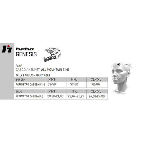 _Hebo Origin + Helmet Titanium | HB0303TIML-P | Greenland MX_