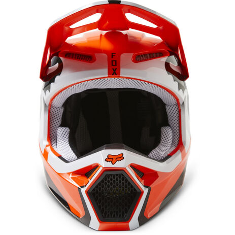_Fox V1 Leed Helmet Orange Fluo | 29657-824 | Greenland MX_