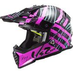 _LS2 Fast EVO MX437 Verve Helmet Black/Pink | 4043741463XL-P | Greenland MX_