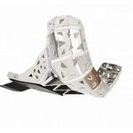 _P-Tech Skid Plate with Exhaust Pipe Guard and Plastic Bottom KTM EXC 250/300 20-..HVA TE 250/300 20-. | PK016H | Greenland MX_