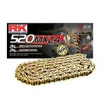 _RK 520 MXZ4 Super Reinforced Chain 120 Links Gold | HB752033120G | Greenland MX_