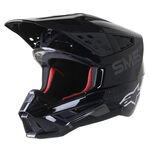 _Alpinestars S-M5 Rover Helmet Black | 8303821-1185 | Greenland MX_